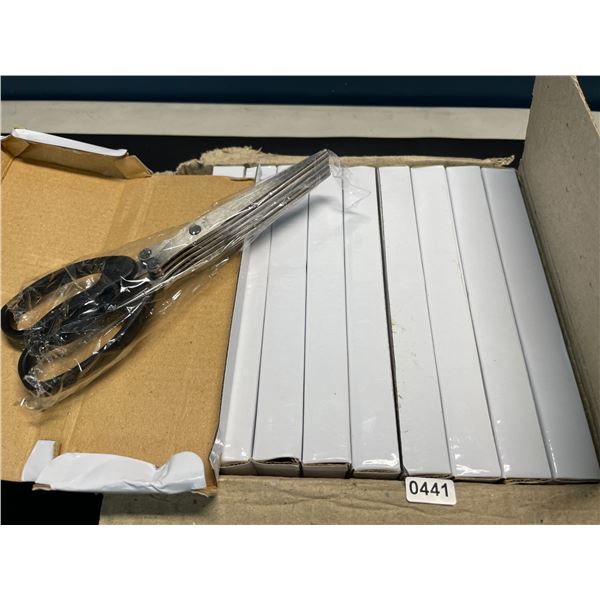 Lot of 10 Pairs of Fringing Scisssors