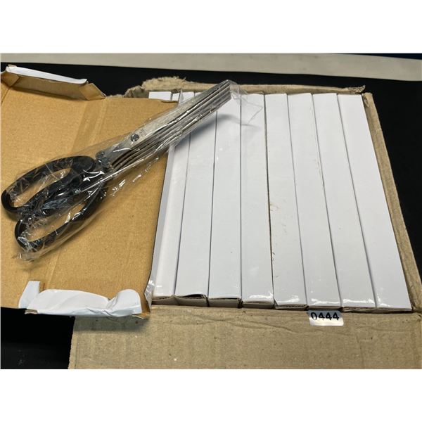 Lot of 10 Pairs of Fringing Scisssors