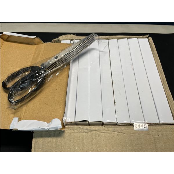Lot of 10 Pairs of Fringing Scisssors