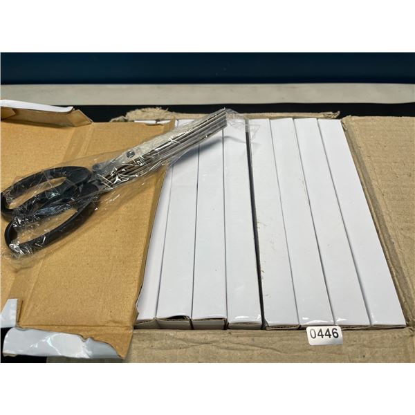 Lot of 10 Pairs of Fringing Scisssors