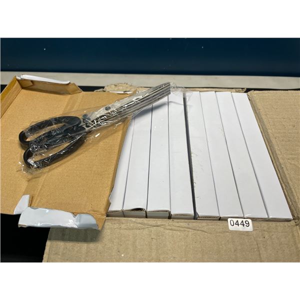 Lot of 10 Pairs of Fringing Scisssors