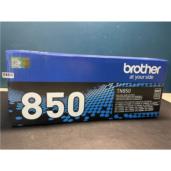 Lot of 1 Brother TN850 Toner Catridge - Brand New in Box!