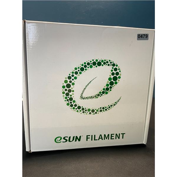 Lot of 1 Roll of Esun 3D Printer Filament - PLA+ - Light Grey