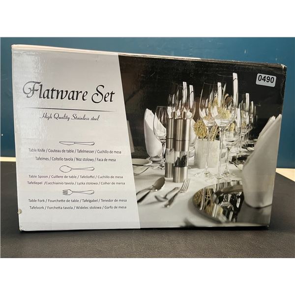 Lot of 1 Stainless Steel Flatware/Cutlery Set