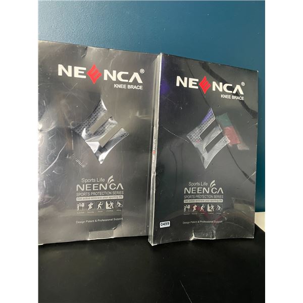 Lot of 2 Neenca Knee Braces for Adults - 3XL