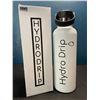 Image 1 : Lot of 1 Hydro Drip All-Purpose Stainless Steel Insulated Water Bottle - 24oz - White