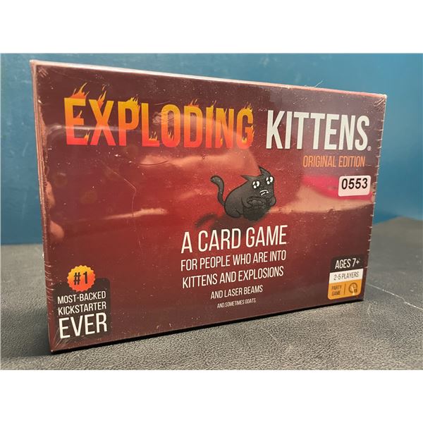 Lot of 1 Exploding Kittens Card Game - Original Edition