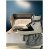 Image 1 : Lot of 1 Pair of J75 Men's Stryder Oversized High-Top Sneakers - Black/White - Size 9