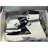Image 2 : Lot of 1 Pair of J75 Men's Stryder Oversized High-Top Sneakers - Black/White - Size 9