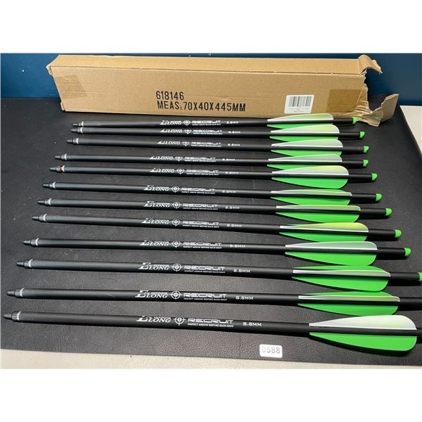 Lot of 1 Multi-Pack of Outdoor Carbon Crossbows - 12PCS - BRAND NEW!