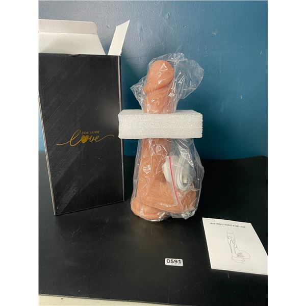 Lot of 1 Realistic "Thrusting" Silicone Sex Toy for Women