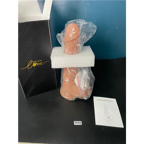Lot of 1 Realistic "Thrusting" Silicone Sex Toy for Women