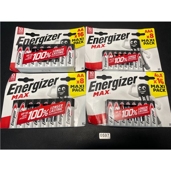 Lot of 1 Energizer MAX Batteries Combo Pack - Includes 24 AA and 24 AAA Batteries! - 48 Total!