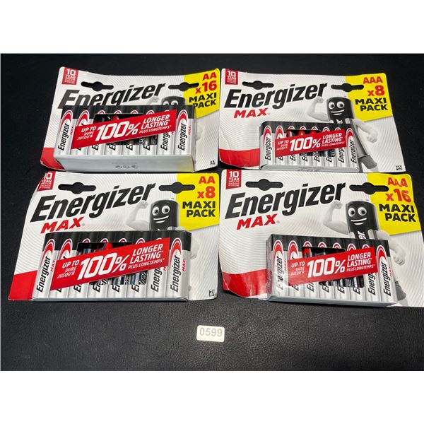 Lot of 1 Energizer MAX Batteries Combo Pack - Includes 24 AA and 24 AAA Batteries! - 48 Total!