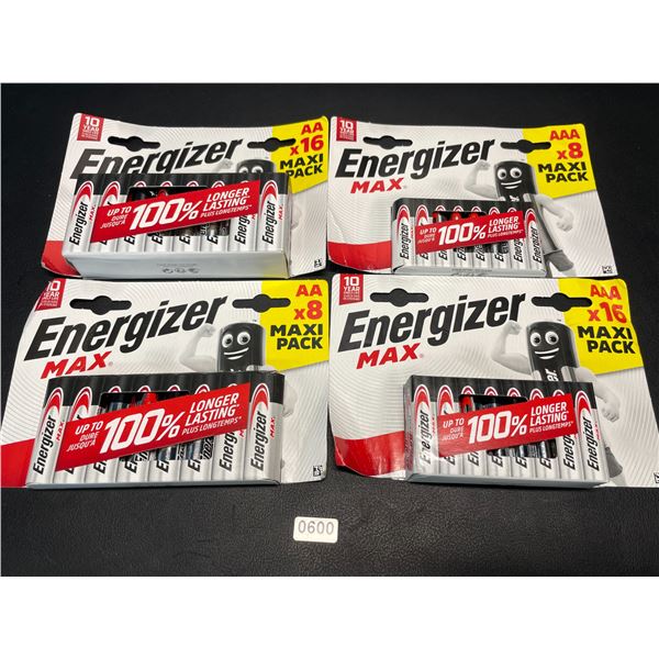 Lot of 1 Energizer MAX Batteries Combo Pack - Includes 24 AA and 24 AAA Batteries! - 48 Total!