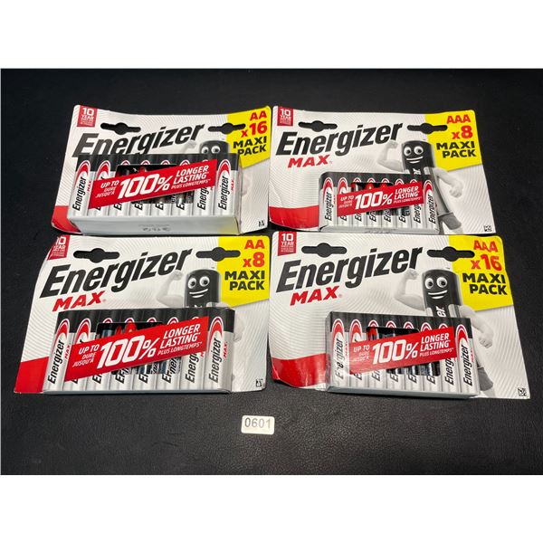 Lot of 1 Energizer MAX Batteries Combo Pack - Includes 24 AA and 24 AAA Batteries! - 48 Total!