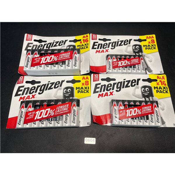 Lot of 1 Energizer MAX Batteries Combo Pack - Includes 24 AA and 24 AAA Batteries! - 48 Total!