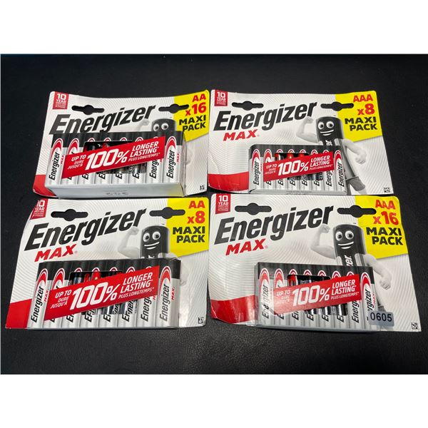 Lot of 1 Energizer MAX Batteries Combo Pack - Includes 24 AA and 24 AAA Batteries! - 48 Total!