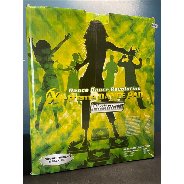 Lot of 1 Dance Dance Revolution Xtreme Dance Pad - Platinum