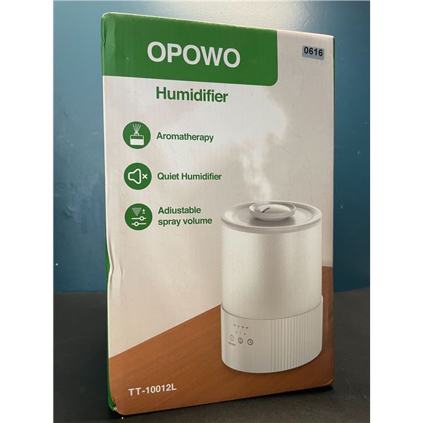 Lot of 1 Opowo 2.5L Cool Mist Humidifier/Diffuser w/ Smart App Control & Night Lights - Brand New!