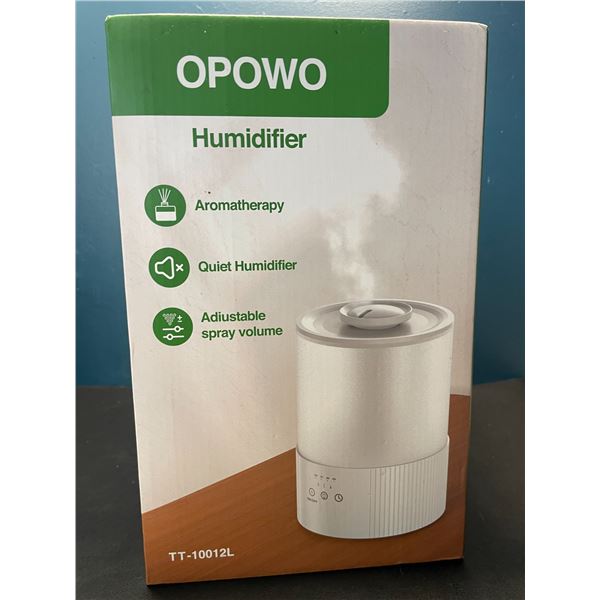 Lot of 1 Opowo 2.5L Cool Mist Humidifier/Diffuser w/ Smart App Control & Night Lights - Brand New!