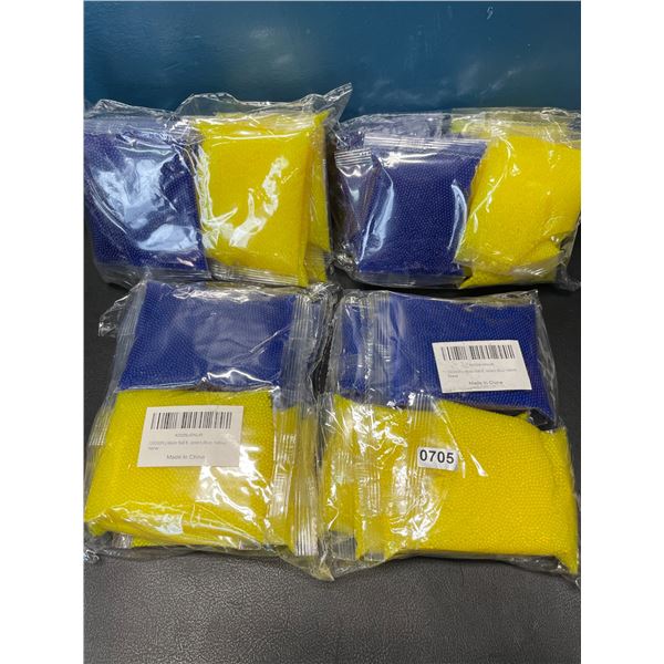 Lot of 4 Packs of Gel Ball Ammo/Water Ball Ammo for Gel Ball Blaster Guns - 100,000PCS per pack