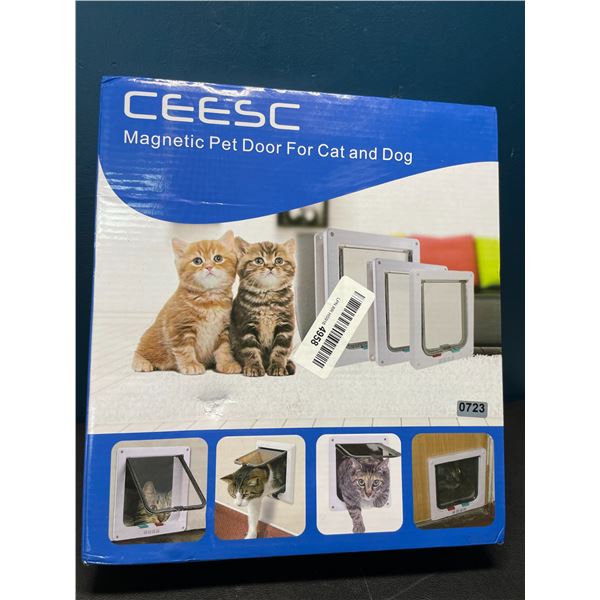 Lot of 1 Magnetic Pet Door for Cats/Dogs (24.8in XL Size)