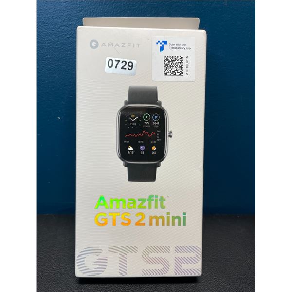 Lot of 1 Amazfit GTS 2 Mini Fitness Smart Watch GPS Tracker w/ 1.55inch Display Screen - BRAND NEW!