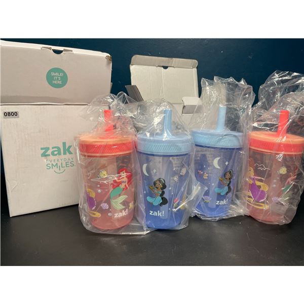 Lot of 2 Boxes of Toddler Drinking Cups - Disney Princess Design - 2Cups Per Box/4 Total