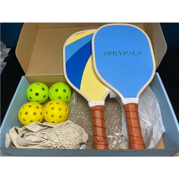 Lot of 1 Sprypals Pickleball Paddle Set - Brand New!