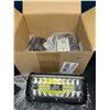 Image 1 : Lot of 1 Box of LED Light Bars (7 inch) for Offroad Vehicles - 2 in Box