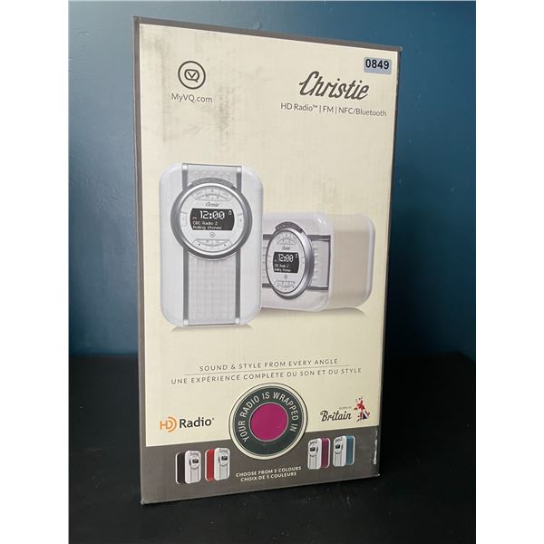 Lot of 1 VQ Christie HD Radio with FM Bluetooth/NFC