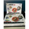 Image 1 : Lot of 2 Bey-Blade Style Toy Sets for Kids - Brand New Sealed!