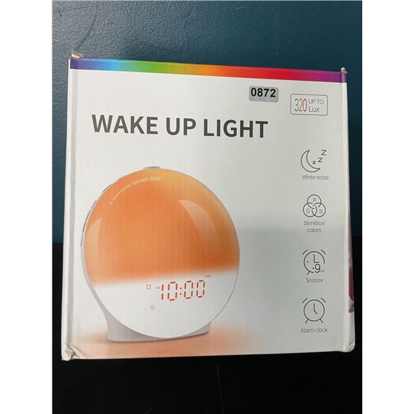 Lot of 1 Wake Up Smart Light/White Noise Sleep Machine/Alarm Clock