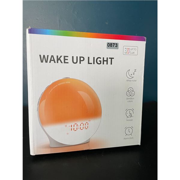 Lot of 1 Wake Up Smart Light/White Noise Sleep Machine/Alarm Clock