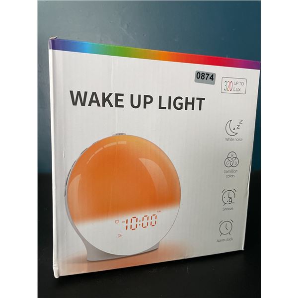 Lot of 1 Wake Up Smart Light/White Noise Sleep Machine/Alarm Clock