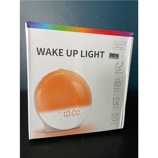 Lot of 1 Wake Up Smart Light/White Noise Sleep Machine/Alarm Clock