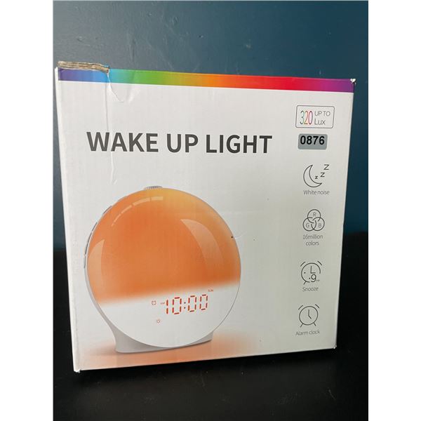 Lot of 1 Wake Up Smart Light/White Noise Sleep Machine/Alarm Clock