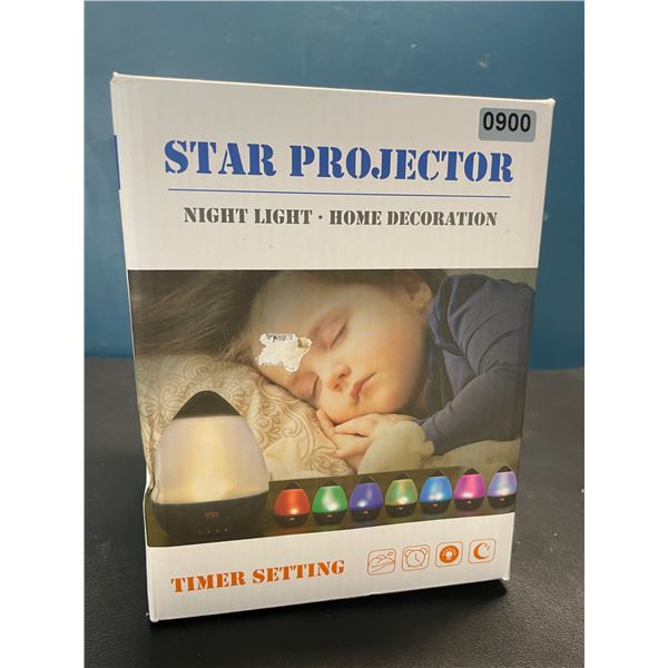 Lot of 1 Star Night Light/Star Projector - Brand New!