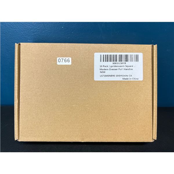 Lot of 1 10 Pack of Brushed Silver Drawer Pulls