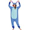 Image 1 : Lot of 1 Lilo and Stich Adult Onesie - Size Medium