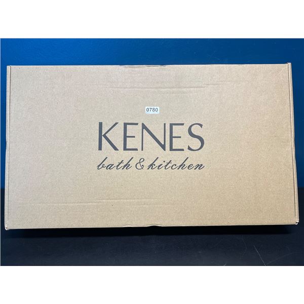 Lot of 1 Kenes Black Waterfall Faucet