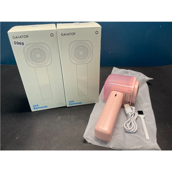 Lot of 2 Gaiatop Electric Lint Removers/Fabric Shavers - Brand New!