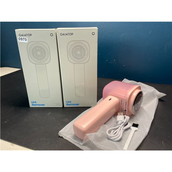 Lot of 2 Gaiatop Electric Lint Removers/Fabric Shavers - Brand New!