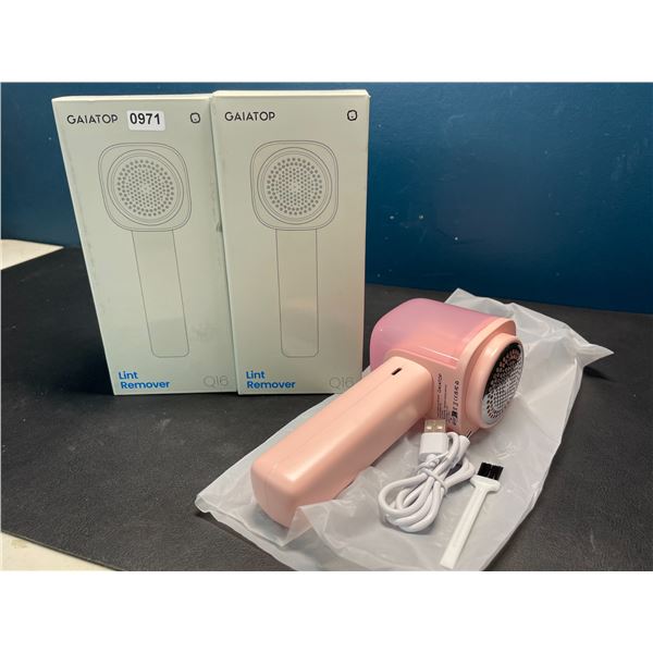 Lot of 2 Gaiatop Electric Lint Removers/Fabric Shavers - Brand New!