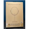 Image 1 : Lot of 1 Young&Taylor LED Lighted Makeup Mirror - 8inch -1X/10X Magnification