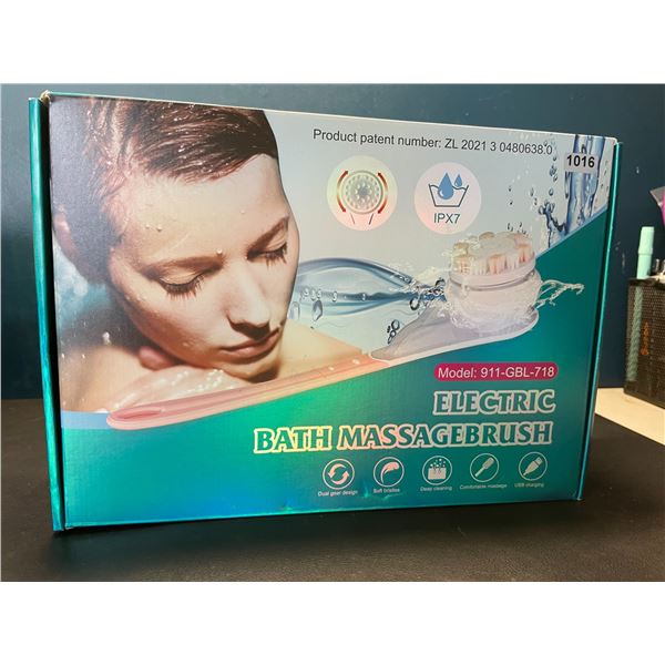 Lot of 1 Electric Bath/Shower Massage Brush - Brand New