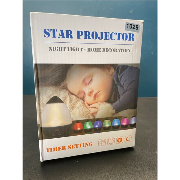 Lot of 1 Star Galaxy Light/Star Projector Night Light - Brand New!