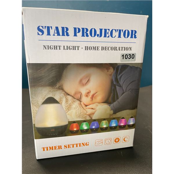 Lot of 1 Star Galaxy Light/Star Projector Night Light - Brand New!