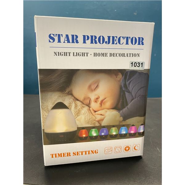Lot of 1 Star Galaxy Light/Star Projector Night Light - Brand New!